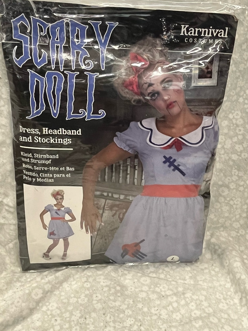 NEW Scary Doll Costume